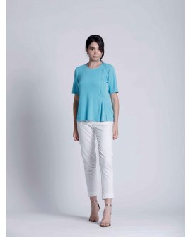 Blusa pieghe